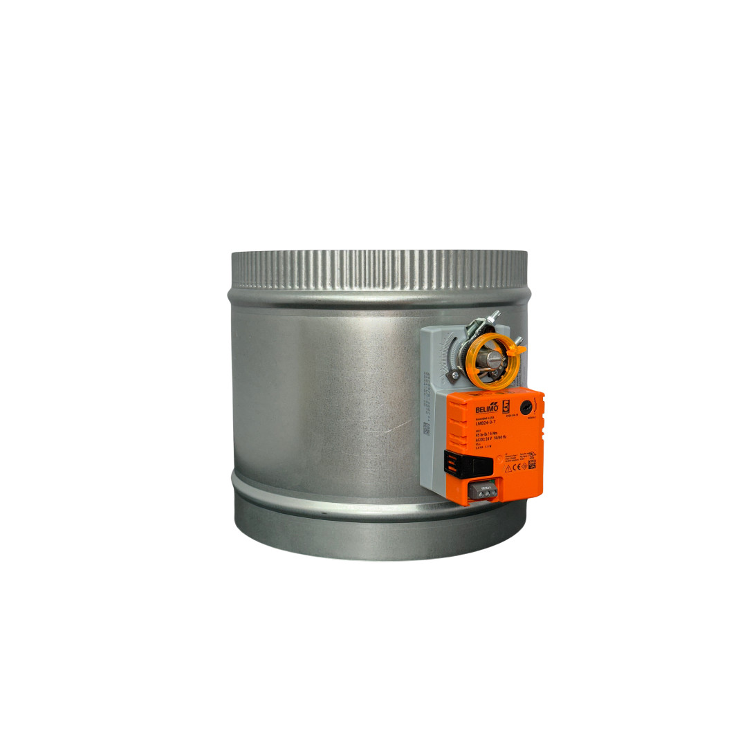 SD 10″ Motorized 24v round zone control damper dampner Belimo 3 wire