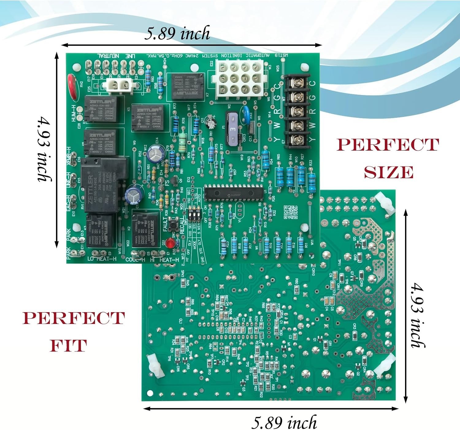 Compact PCBBF162S Furnace Control Board – Perfect Replacement for Goodman Units