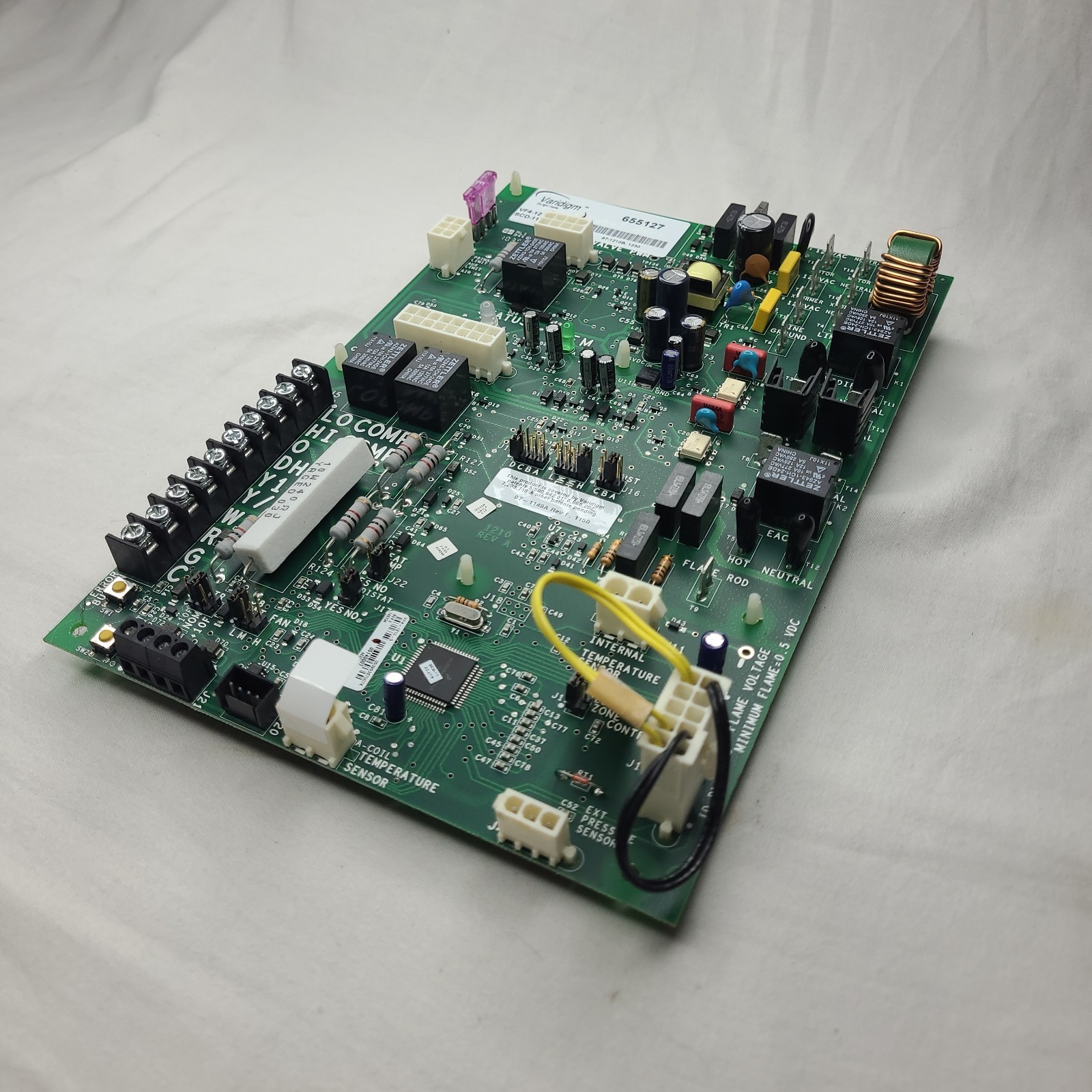 York Luxaire VARIDIGM 655127 Control Circuit Board SCD-1122 VF4-1210-5