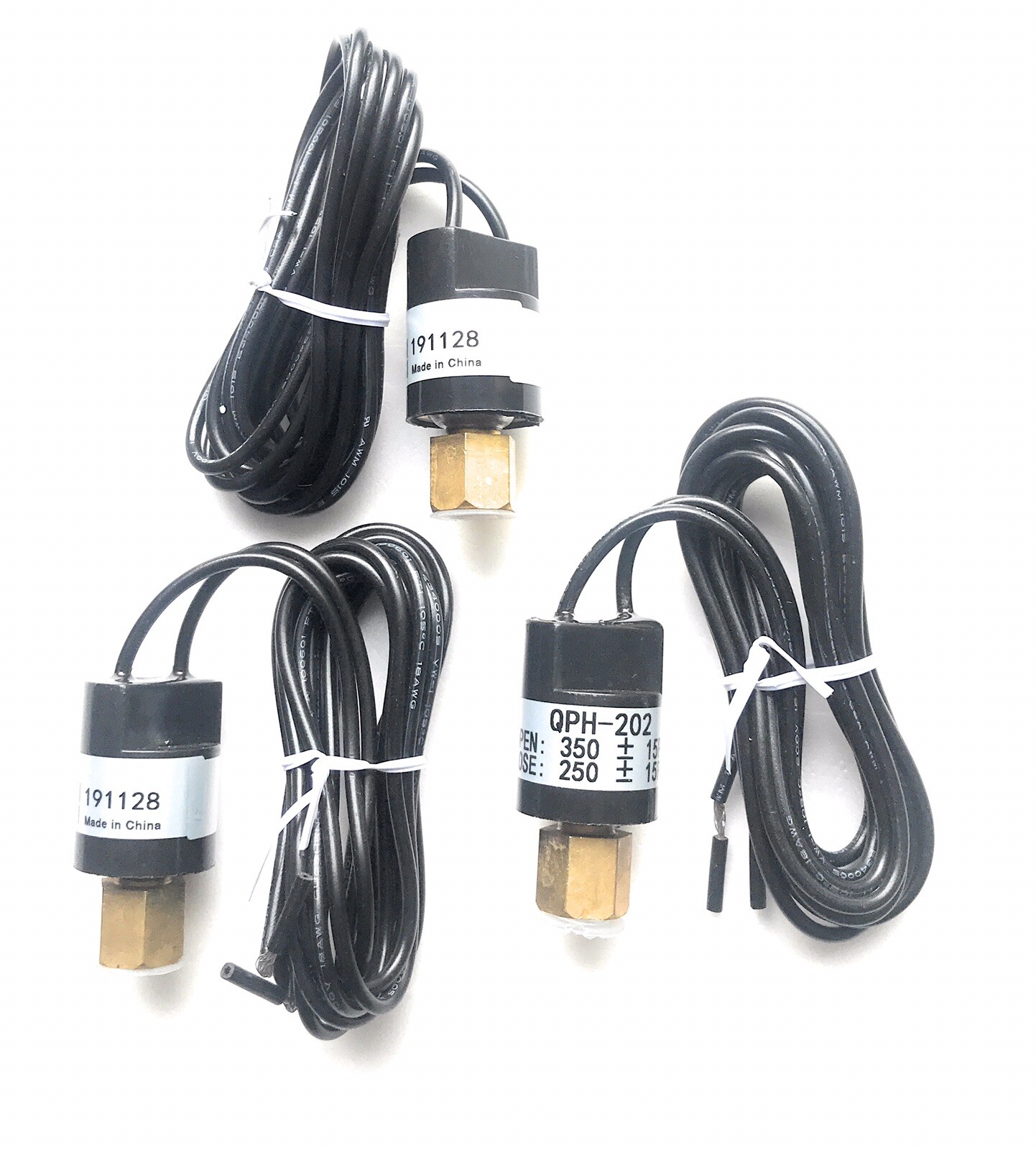SWITCH HIGH PRESSURE MINI CONTROL OPEN-350 PSI /CLOSE-250 PSI ( 3 PIECES )