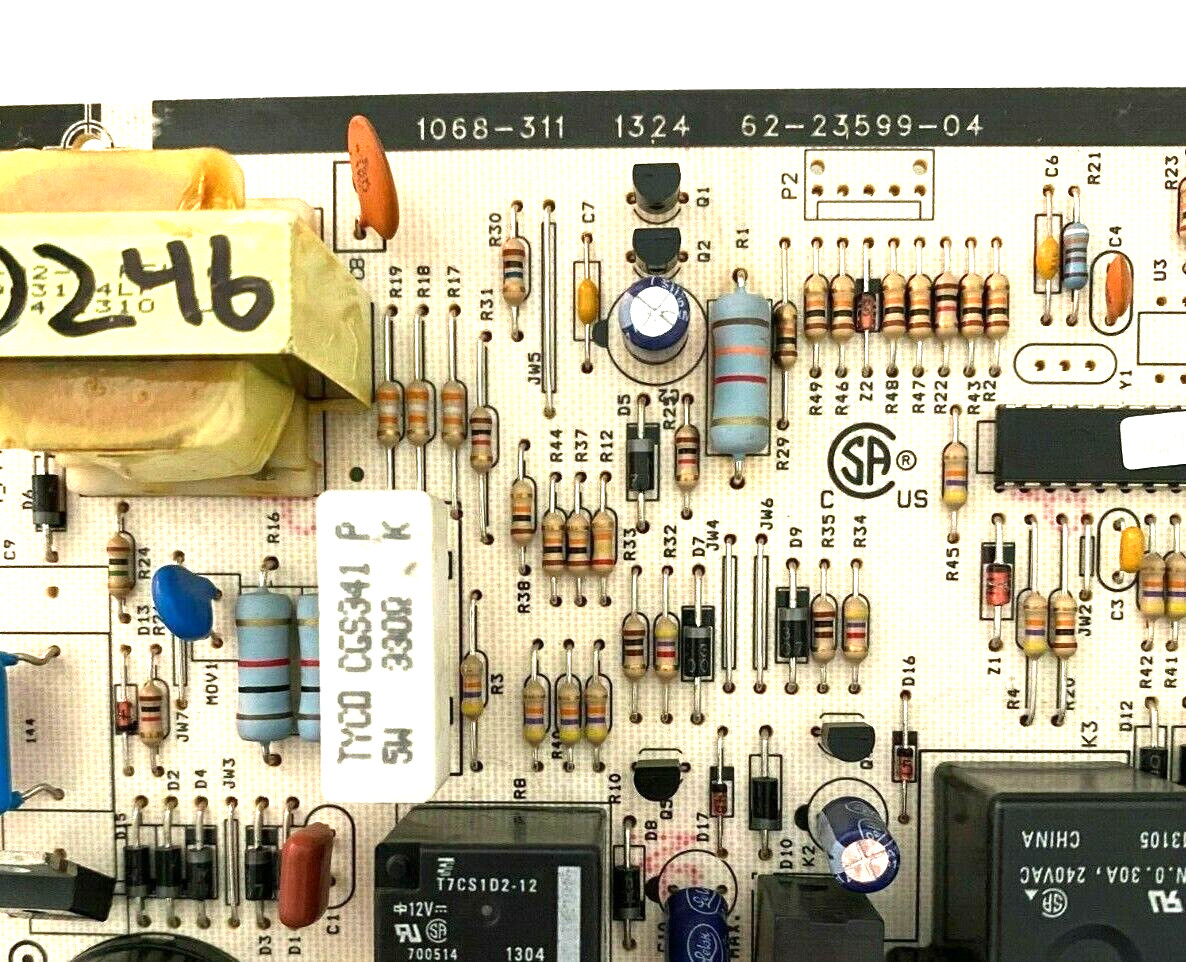 Ruud Rheem 1068-311 62-23599-04 Control Circuit Board used #D246**