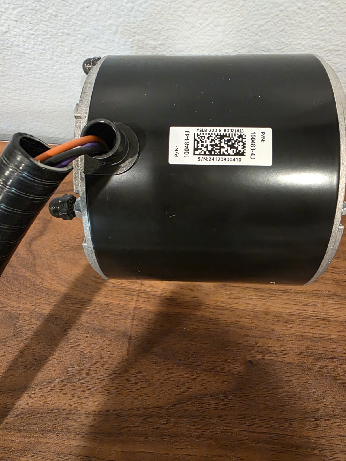 InterLink YSLB-220-8-B002(AL) Condenser Fan Motor 1/4HP 825RPM 208-230V