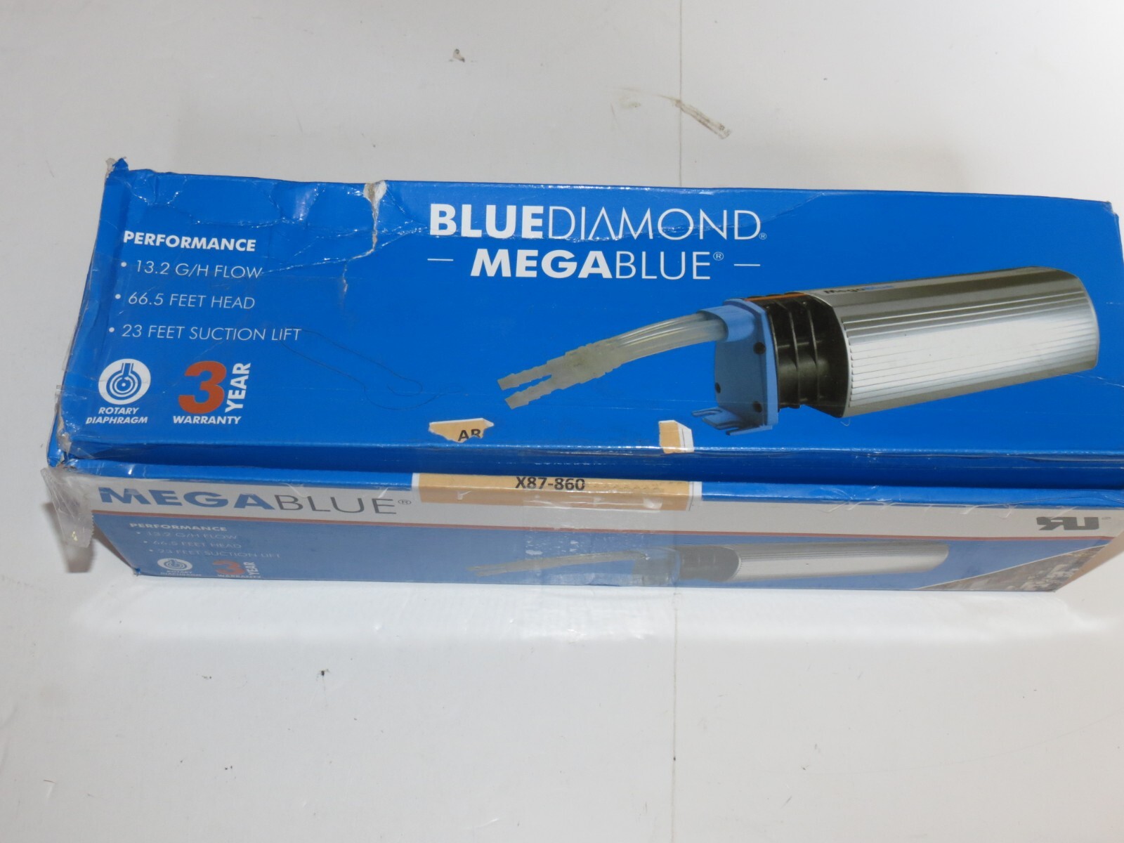 Blue Diamond Arctik Blue X87-860 115-230V Condensate Pump Used UNTESTED AS-IS