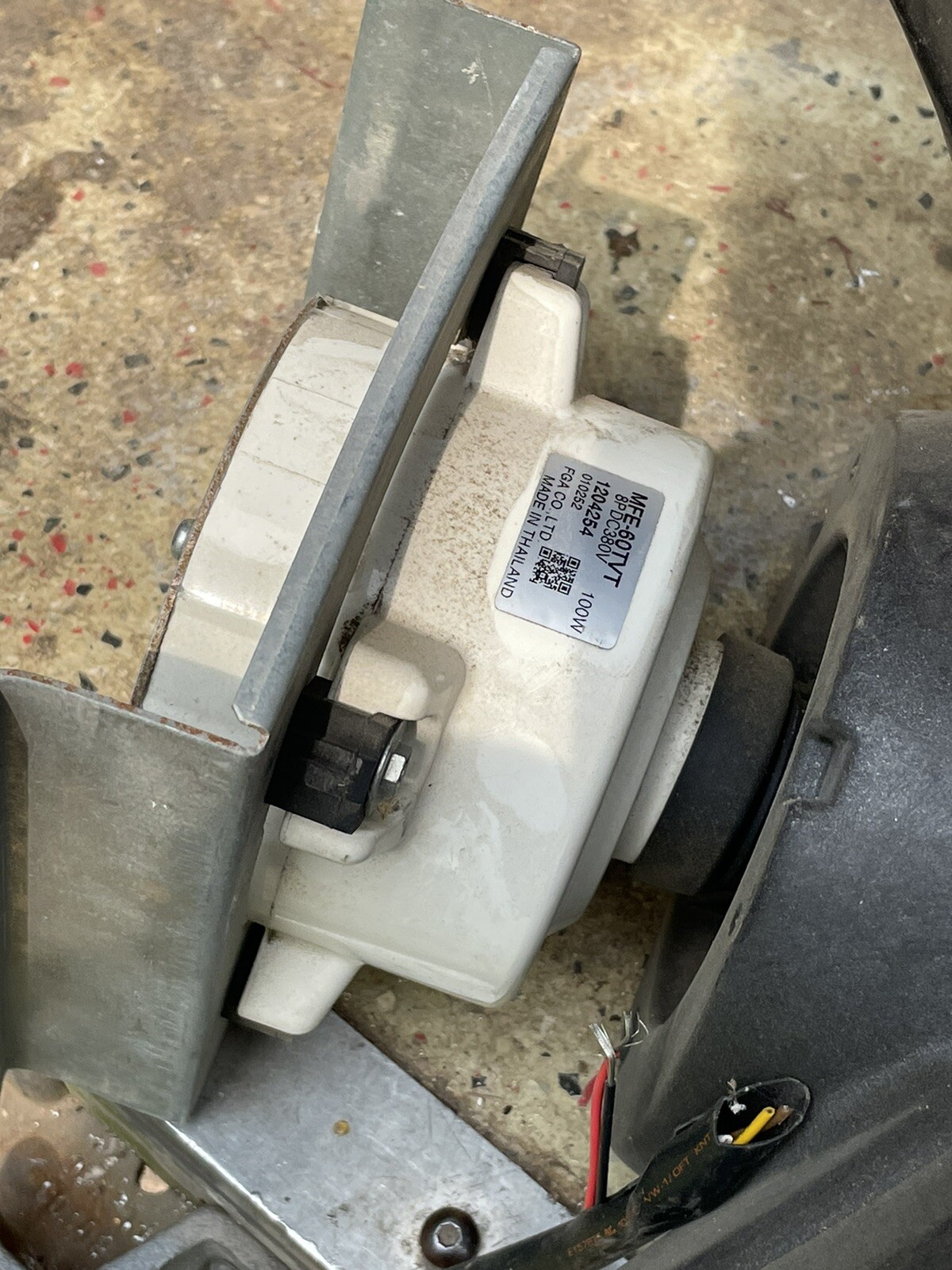 Fujitsu K9379385015 (MFE60TVT) DC Outdoor Condenser Fan Motor