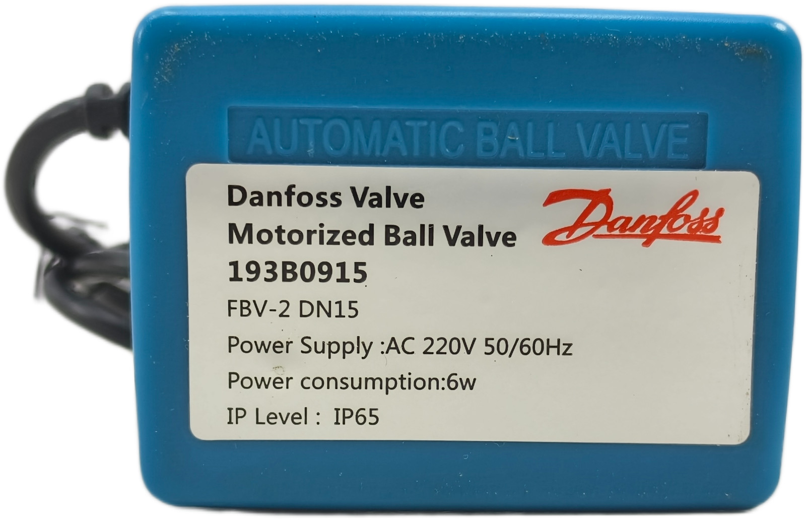 Danfoss Motorized Ball Automatic Valve FBV-2 193B0915 DN15 IP65 220VAC 50-60HZ