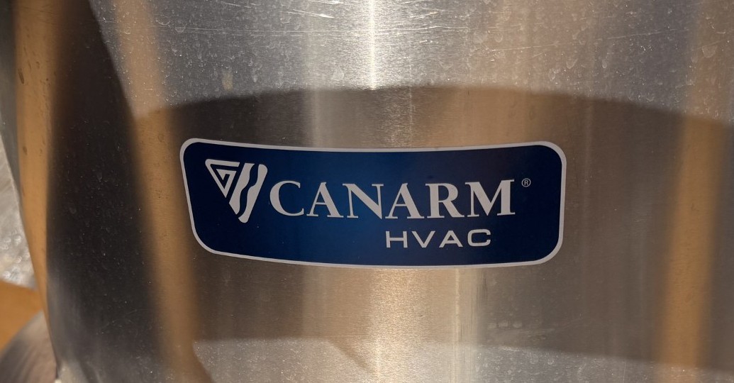 CANARM ALX165DBT10100 DOWNBLAST EXHAUST FAN, BELT DRIVE, 115V AC, 801N27, NEW!!