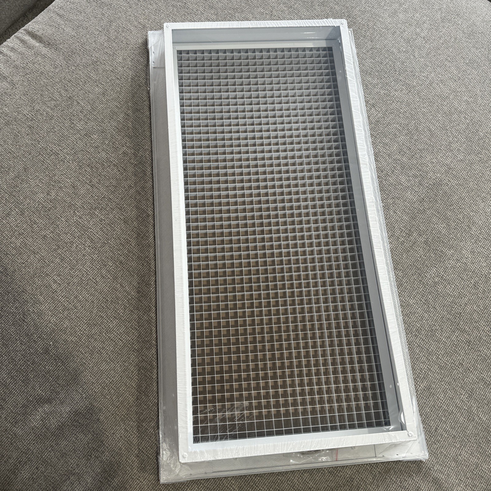HVAC Premium 12×26 Cube Core Eggcrate Return Air Grille – White – NEW Sealed