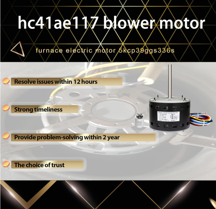 2025 Upgrade 5KCP39GGZ183S Blower Motor replace KCP39GGS336S 5KCP39GGS335S 1/3 H