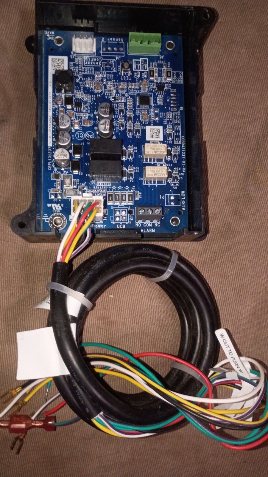 HVAC Airflow Control Board CEBD431237-01-RA Sensor Module 24V AXICOM