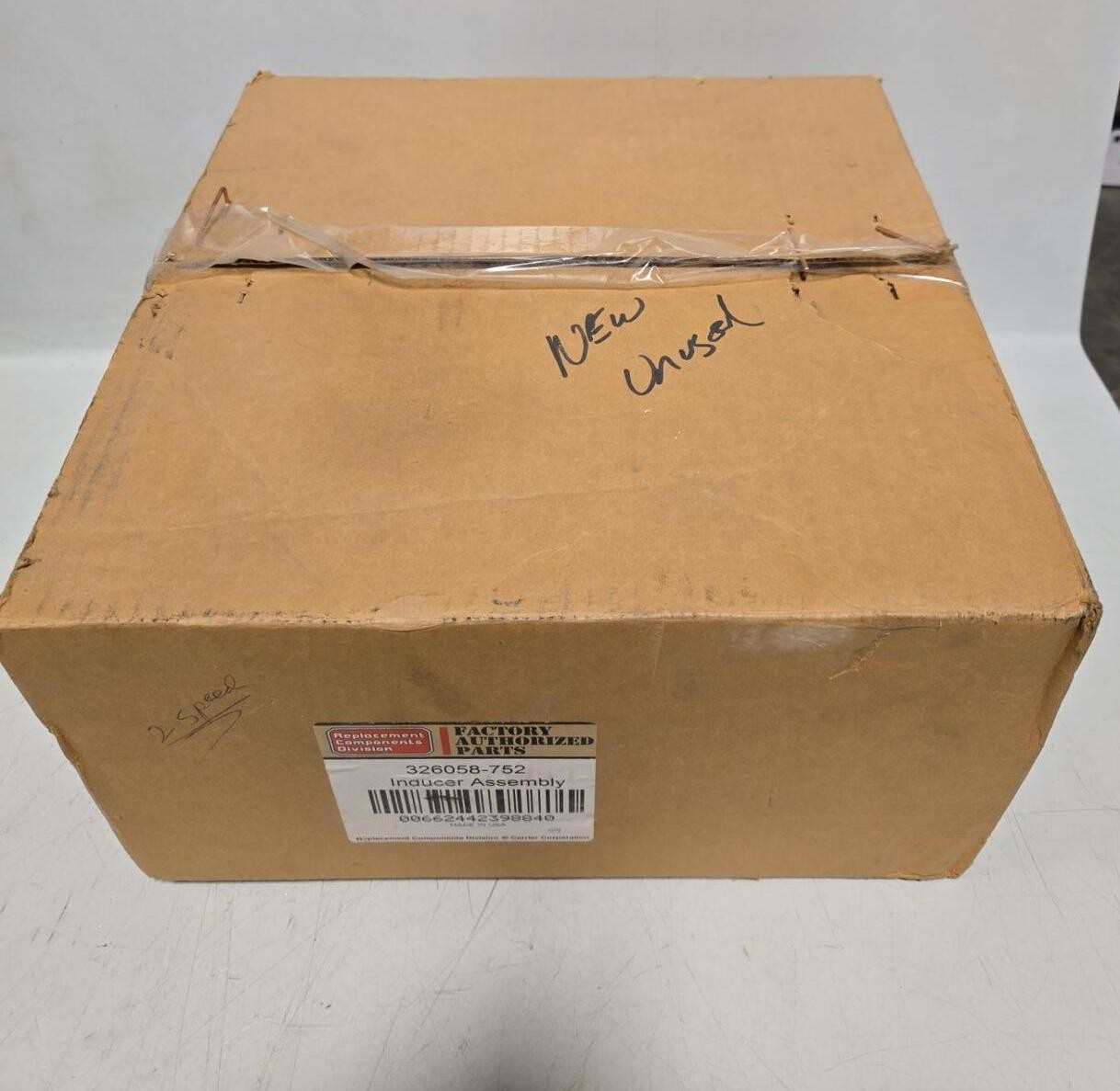 Brand new- Carrier Bryant HC27CB123 Draft Inducer Motor 326058-752