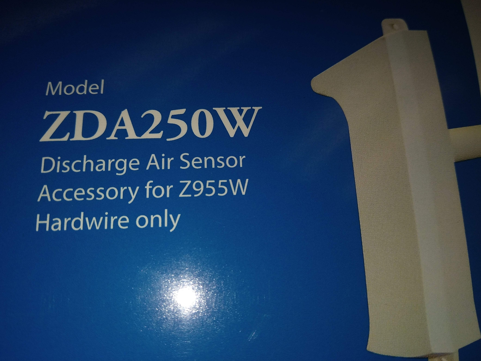 PRO1IAQ ZDA250W 24VAC WIRELESS DISCHARGE AIR SENSORZ955W MASTER ZONE THERMOSTAT