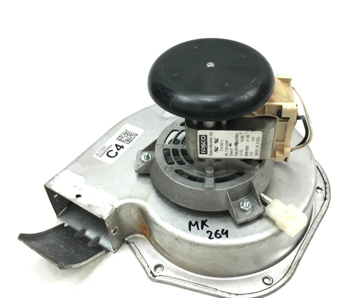 FASCO 7158-0164E Draft Inducer Blower Motor 70580262 D342077P04 used #MK264