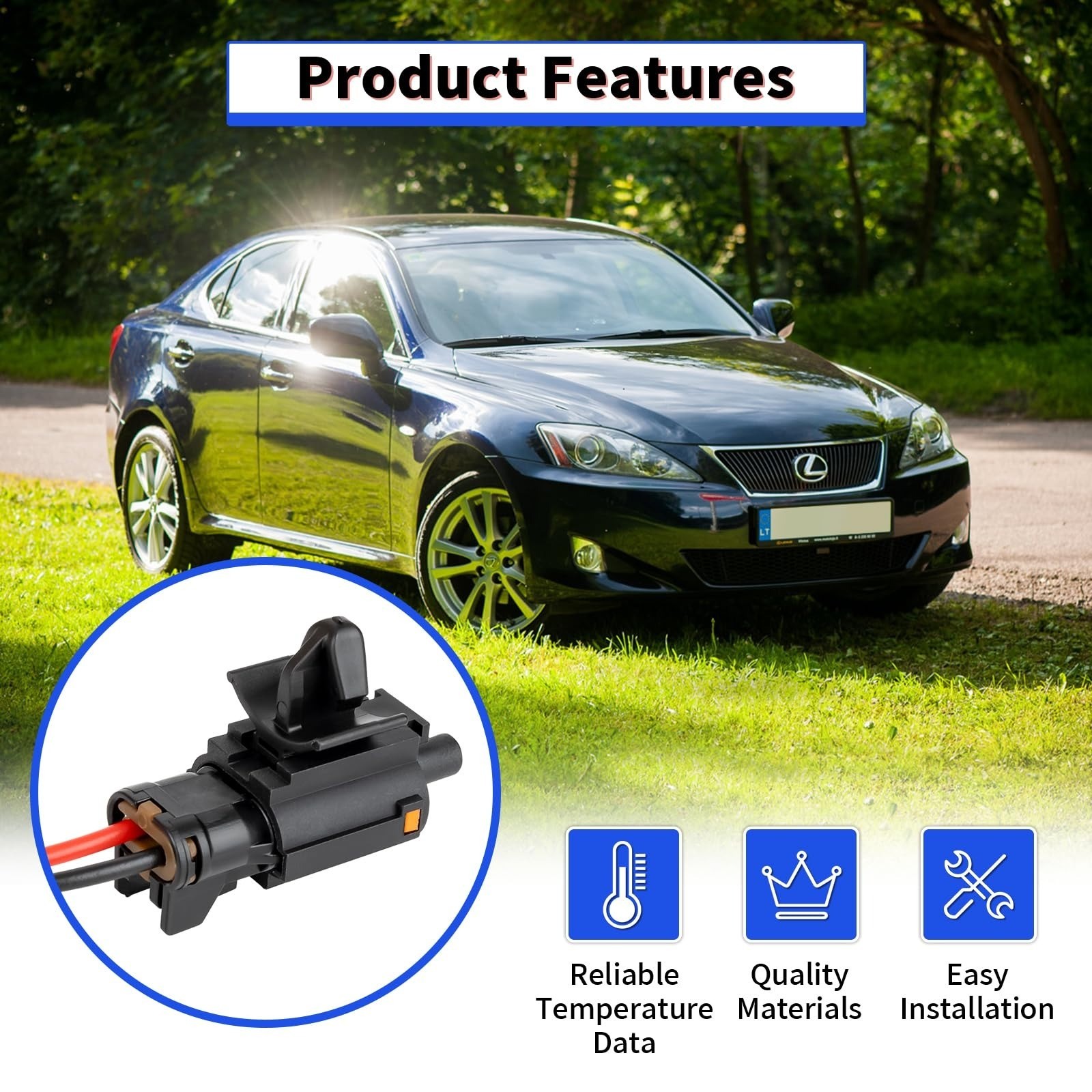 Bularido 96985-3X000 Air Ambient Temperature Sensor Kit
