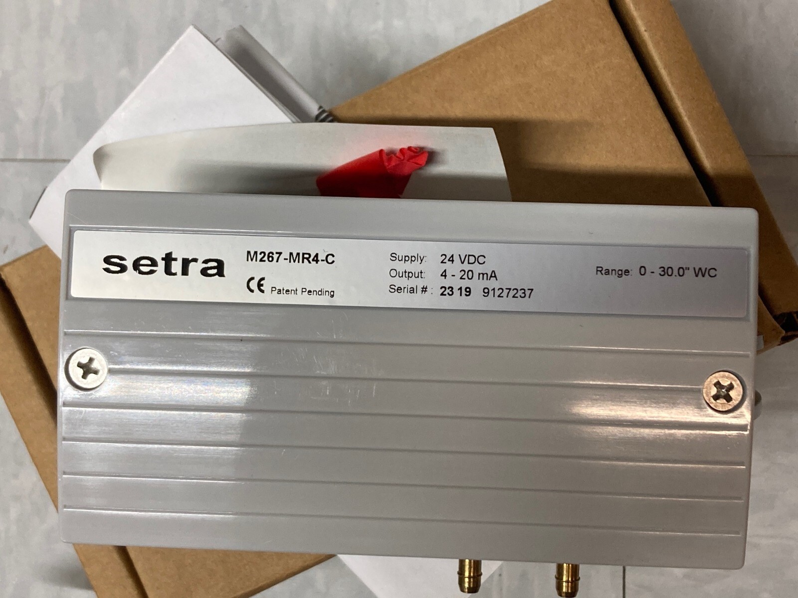Setra M267-MR4-V10 Differential Pressure Transmitter