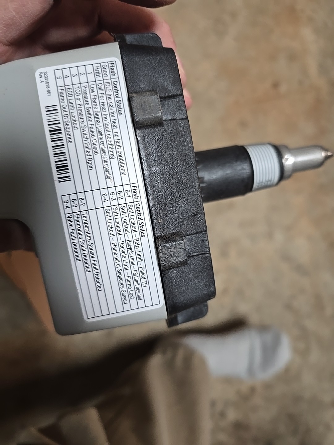 American Standard 50315077453 Electronic Valve Natural Gas
