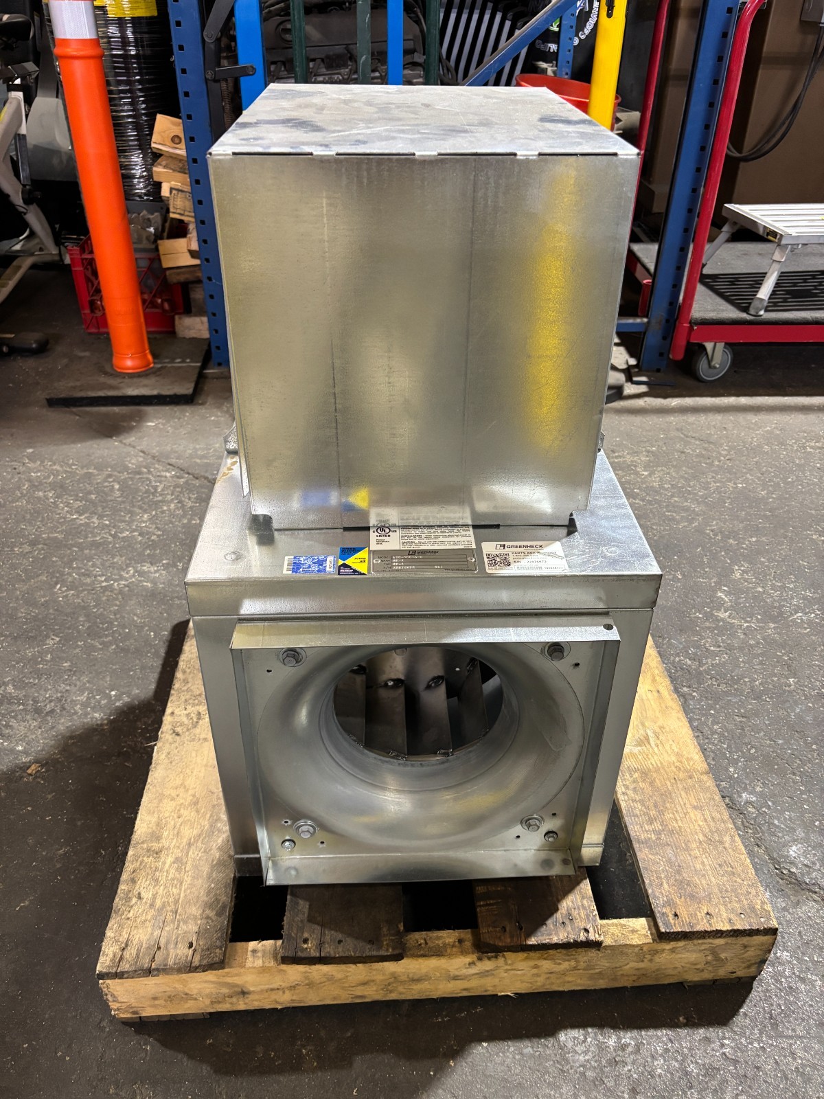 Greenheck / BSQ-100-4-X / 115V / 1PH / 1-4 HP / Square Centrifugal Inline Fan