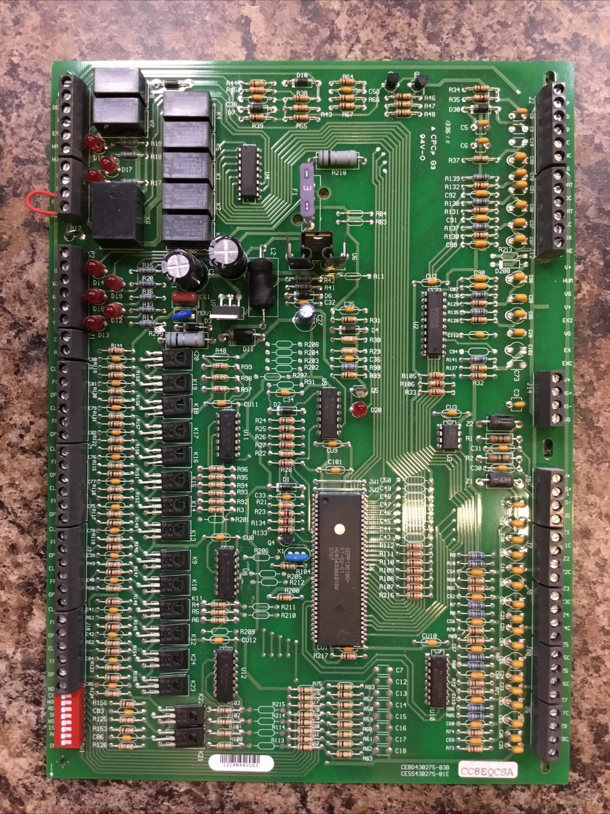 Carrier Comfort Zone 2 II Control Board 8 Zone Cc8eqcsa