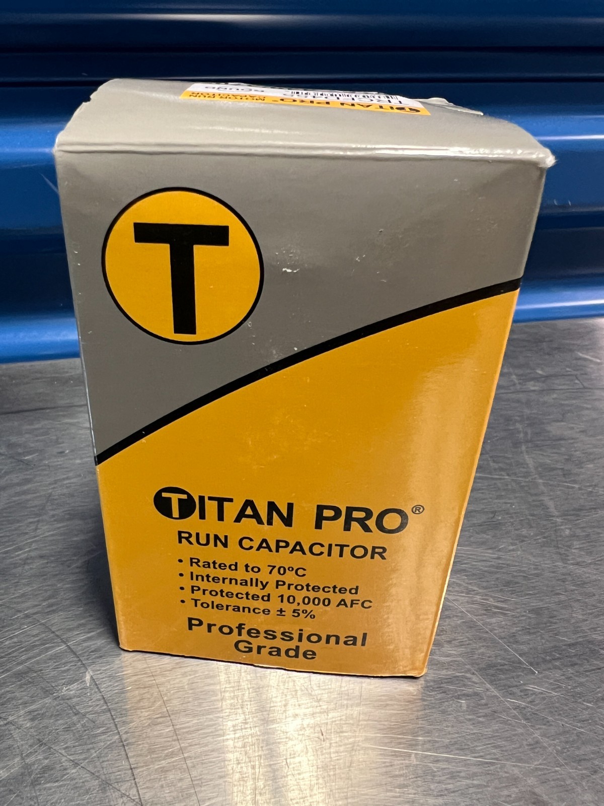 TitanPro TRCFD455 HVAC Round Dual Motor Run Capacitor. 45/5 MFD/UF440/370 Volts