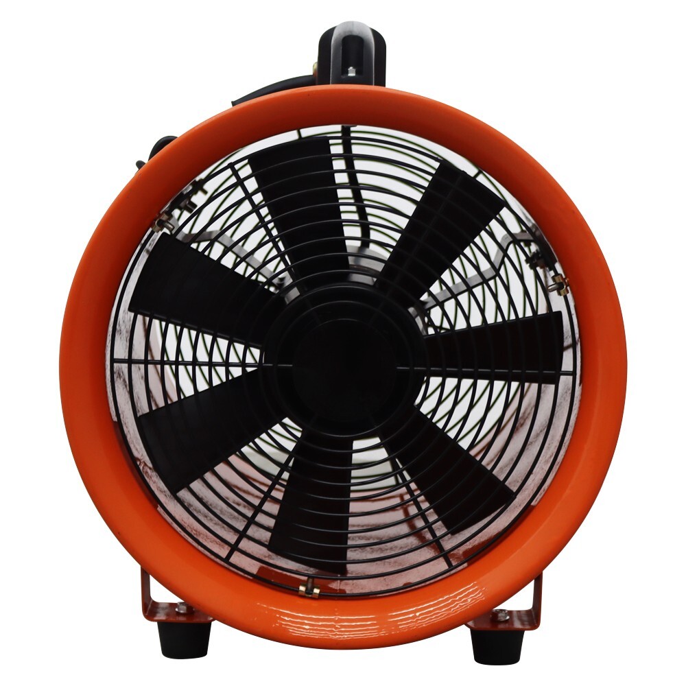 TECHTONGDA 12″ Electric Axial Fan Spray Booth Paint Fumes Blower 110V 77m³/min