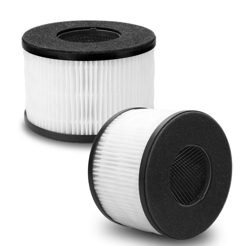 Smilyan BS-03 True HEPA Replacement Filter 2 Count (Pack of 1), BS03 – 2 Pack