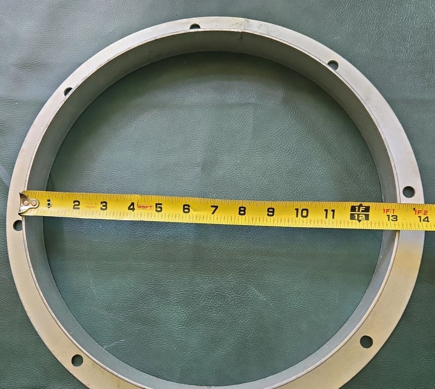 Nordfab Round Angle Flange Adapter, Galvanized
