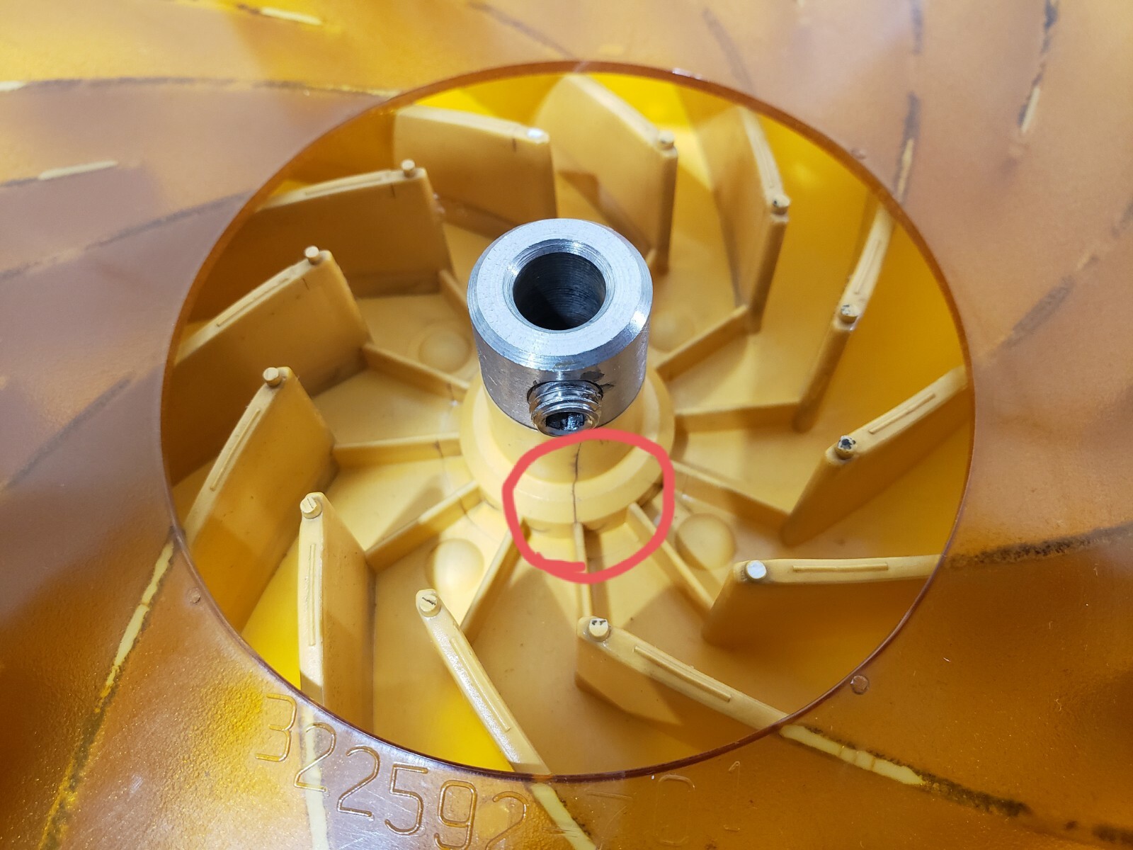 322592-701 6073575 Carrier furnace inducer motor OEM propeller
