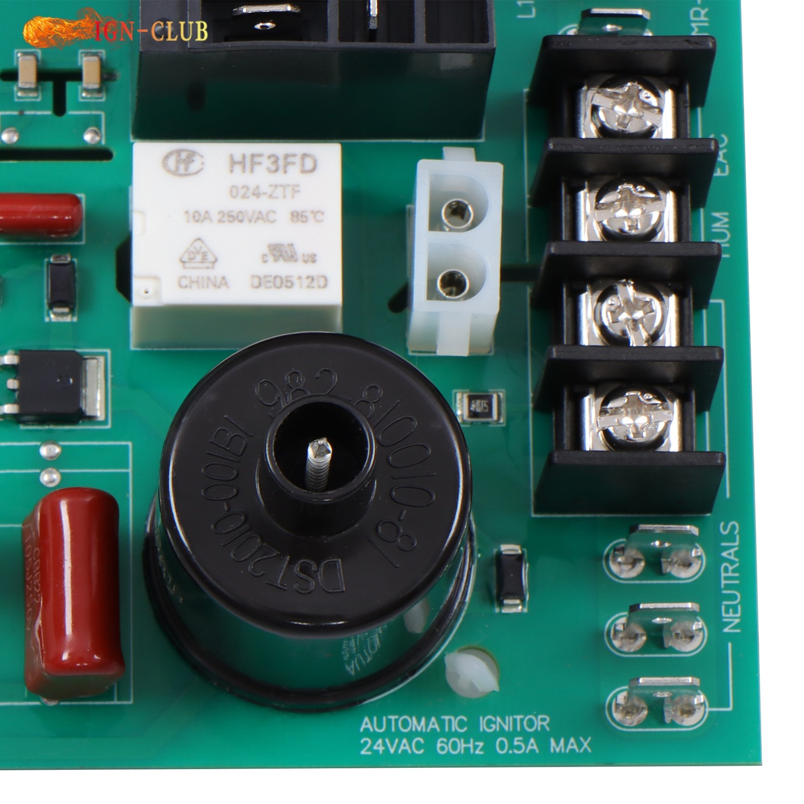 Furnace Control Board ICM292 62-24140-02 62-24140 Ignition Control Circuit Board