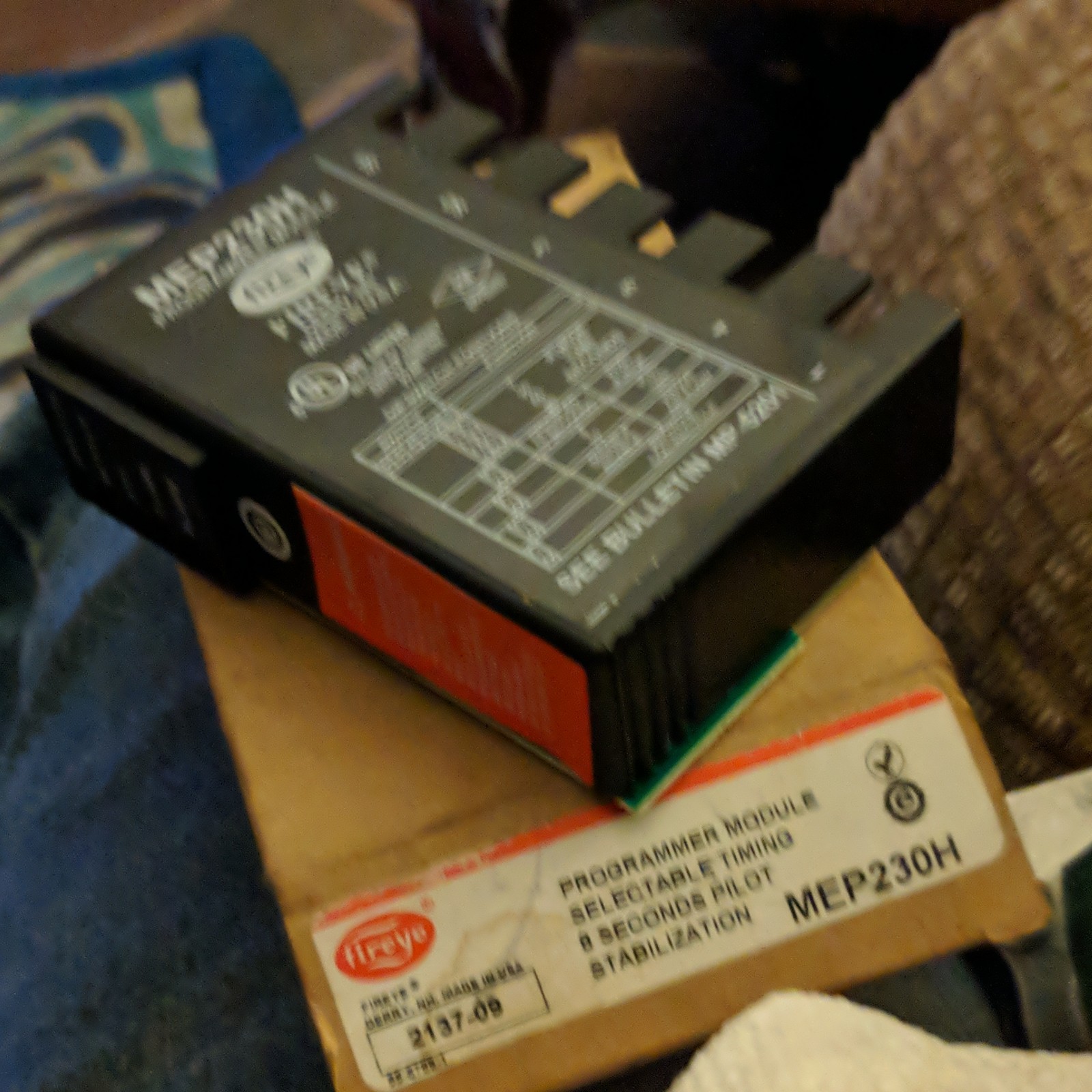 Fireye Programmer Module MEP230H Selectable Timing 8 Sec Pilot Stabilization