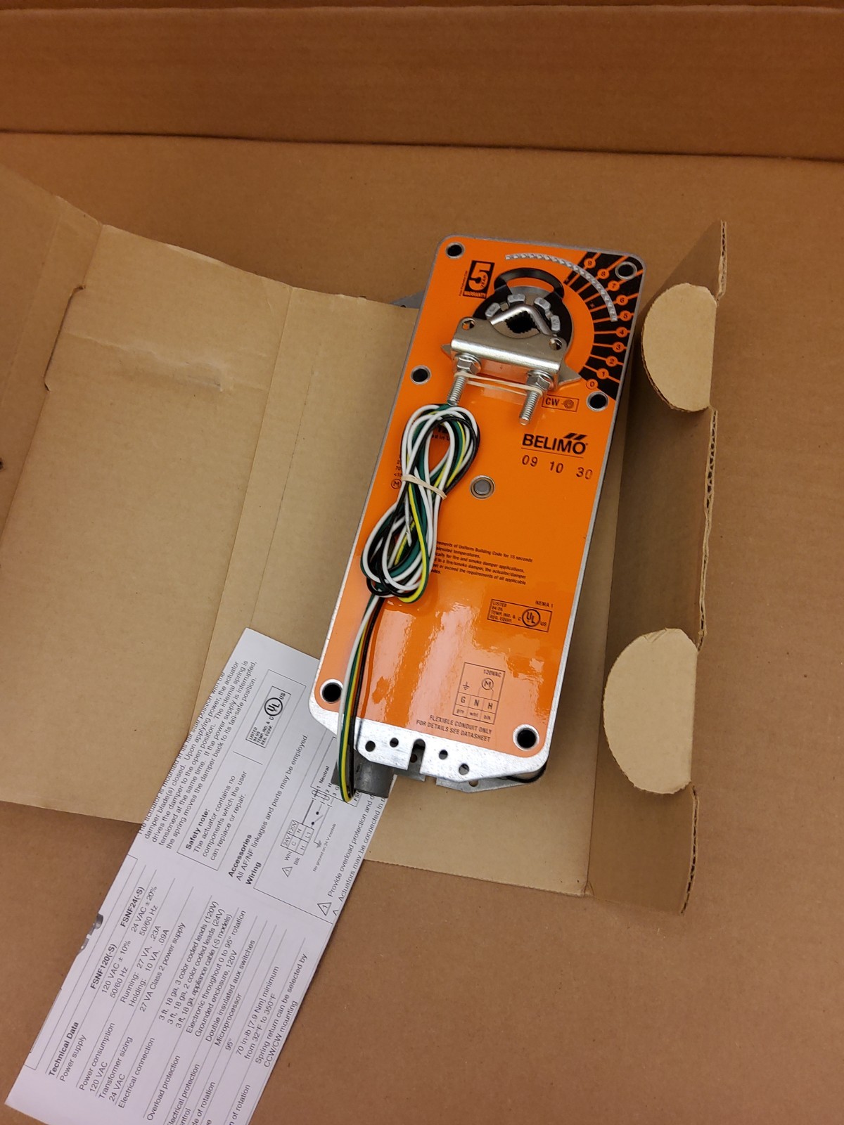 Belimo Actuator FSNF120US