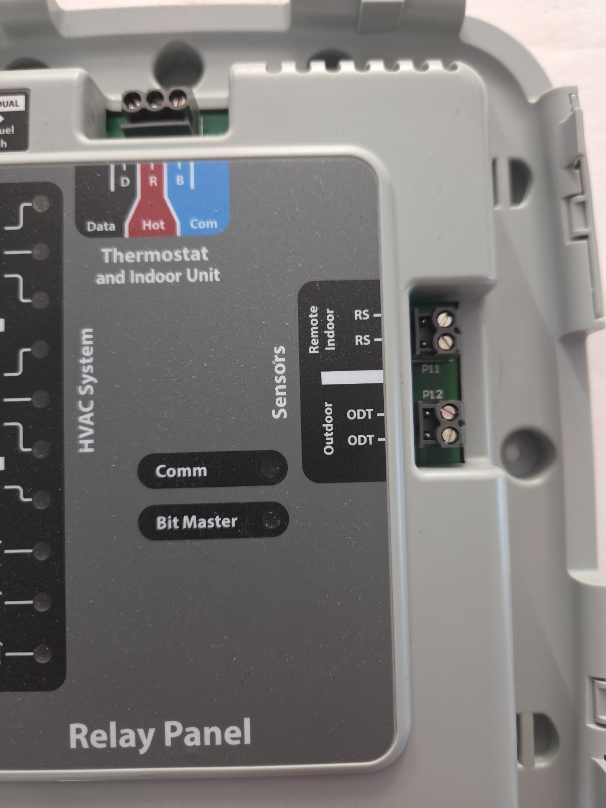 Trane/American Standard 24-Volt Relay Panel BAY24VRPAC52DCA. NO COVER,