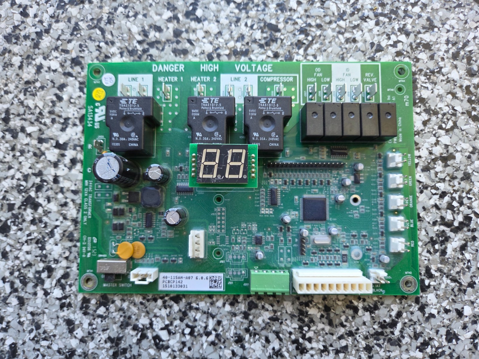 Goodman PCBCP142 40-115AN-A07 Furnace Control Circuit Board PTAC