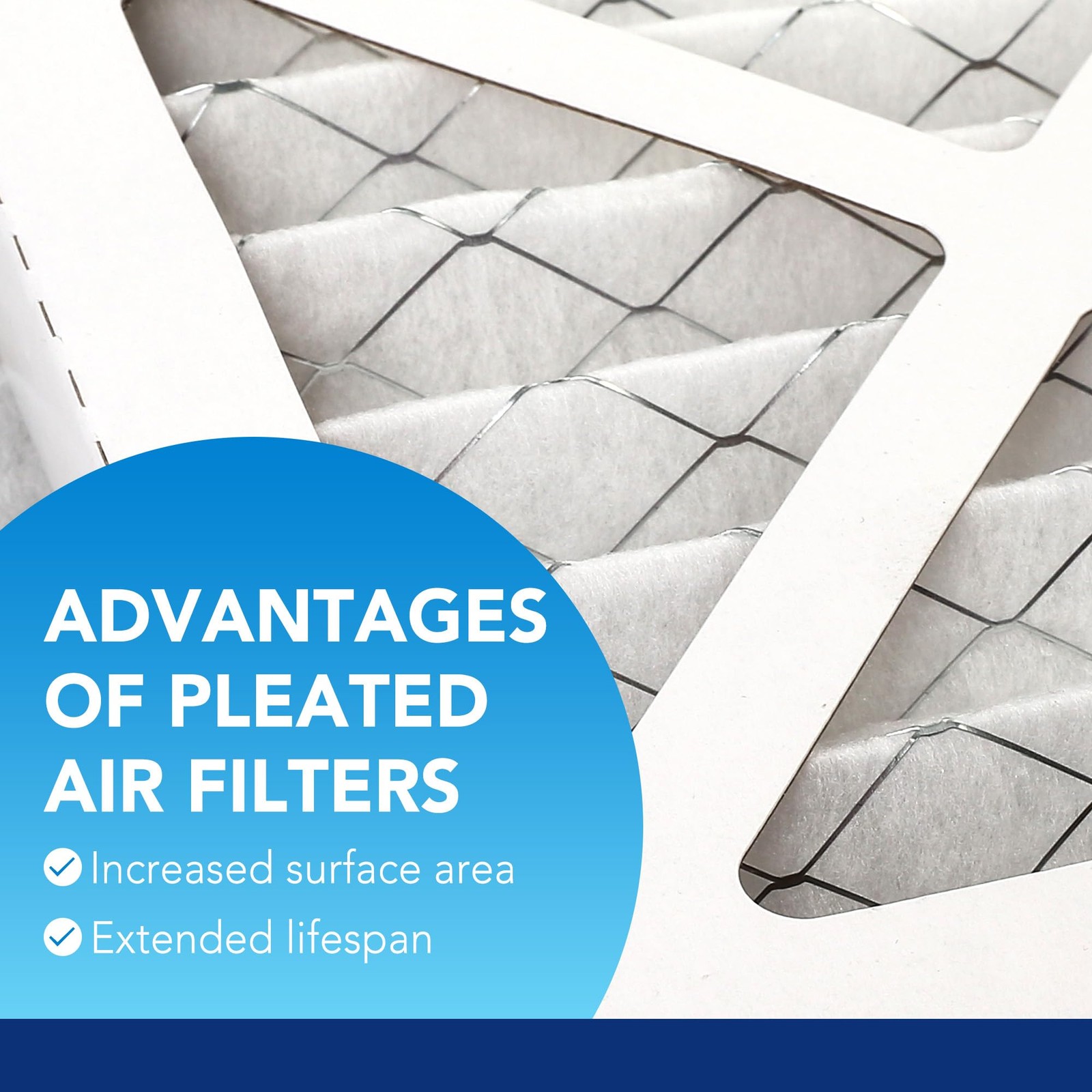 Lotfancy 16X25X1 Air Filter Merv 13 4-Pack Actual Size 15.75X24.75X0.75