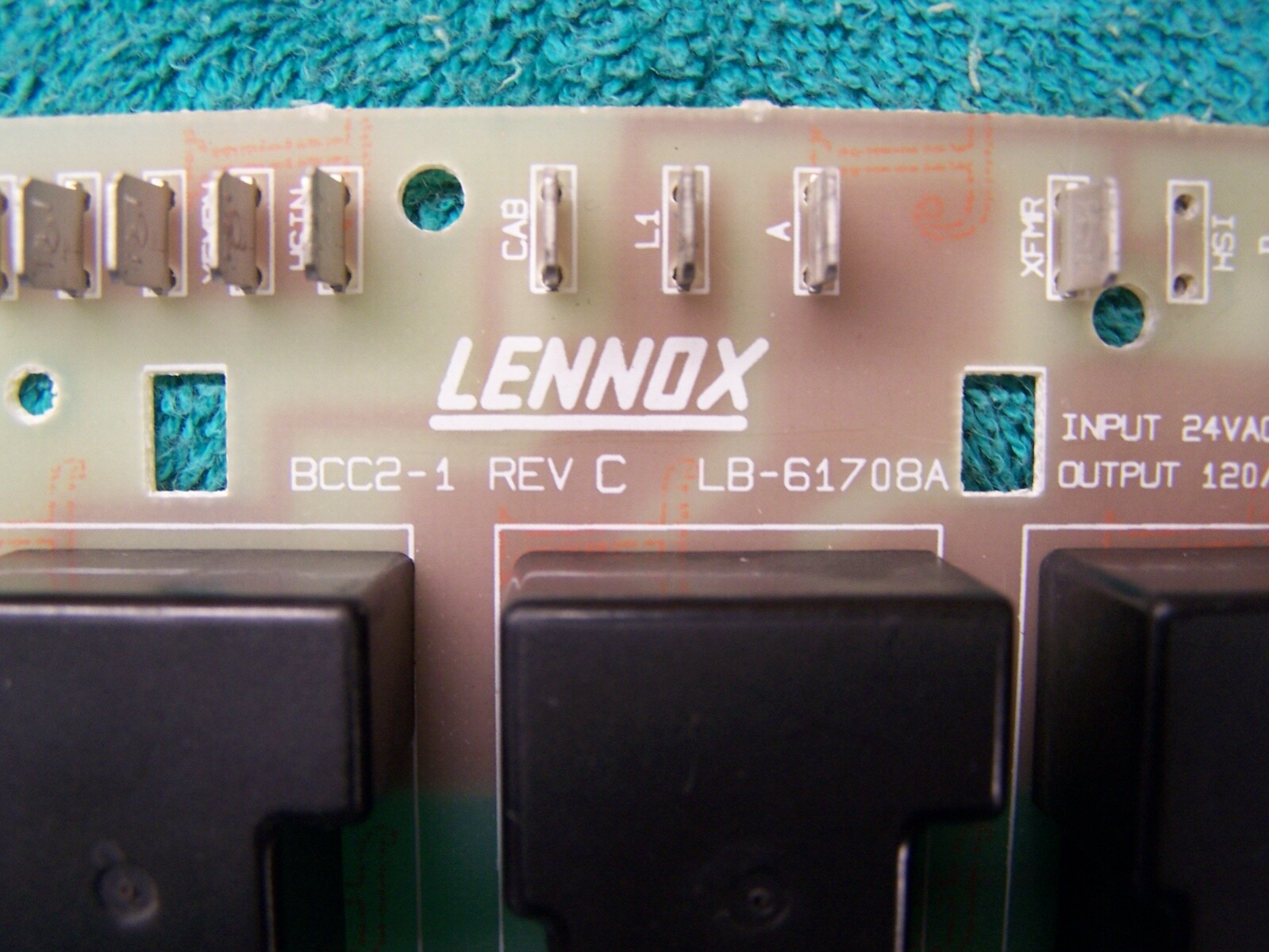 Lennox BCC2-1 LB-61708A circuit Control Board BCC1 BCC3 48K98 35K77 40L88 78J61