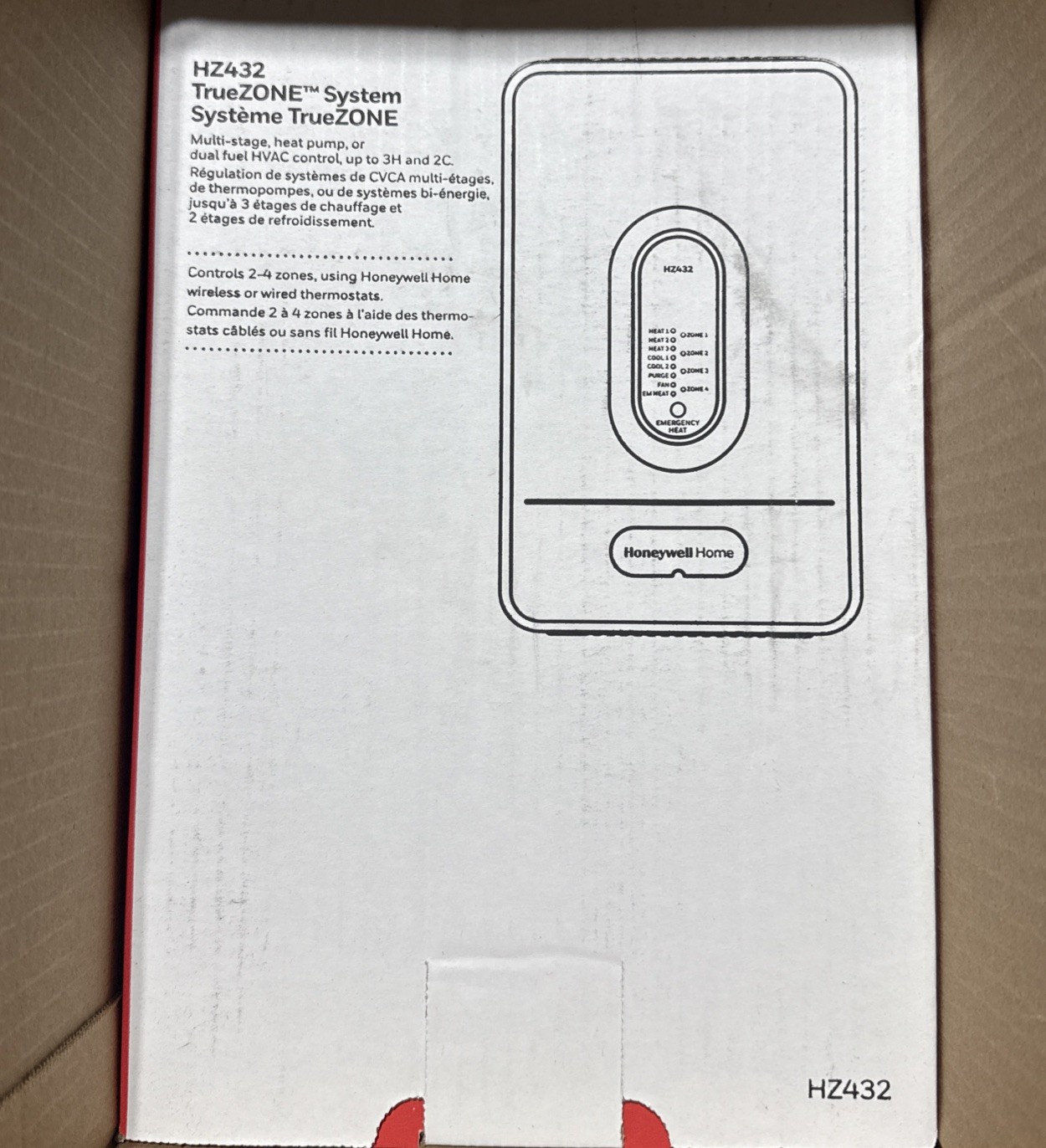 Honeywell Home HZ432K TrueZONE HZ432 Panel Kit – Grey