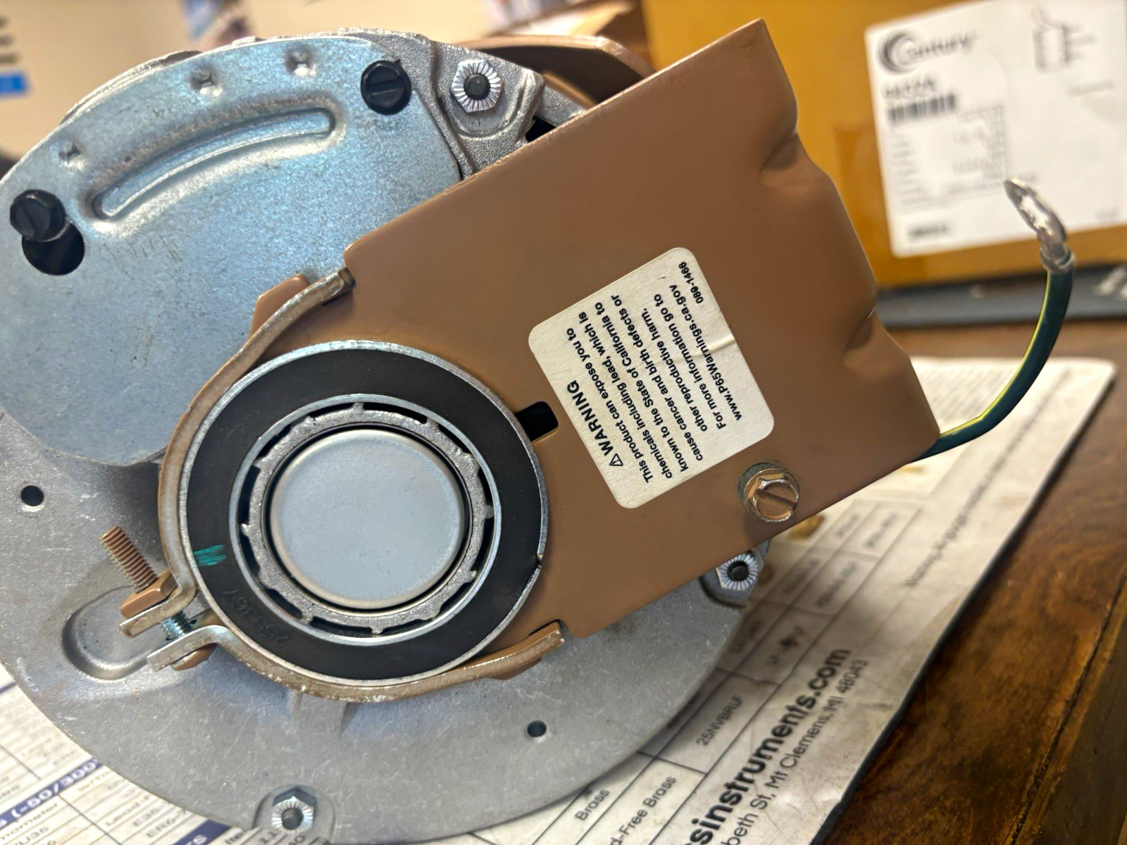 OEM TACO 3/4hp, 115/230v, 1ph, 1725 with bracket, 1600 series motor