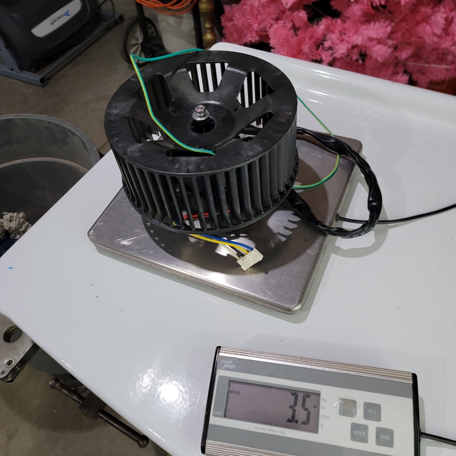 Broad-Ocean CF25W-L A/C Blower Motor Fan Wheel Assembly 115V 25W Y4L403B816L