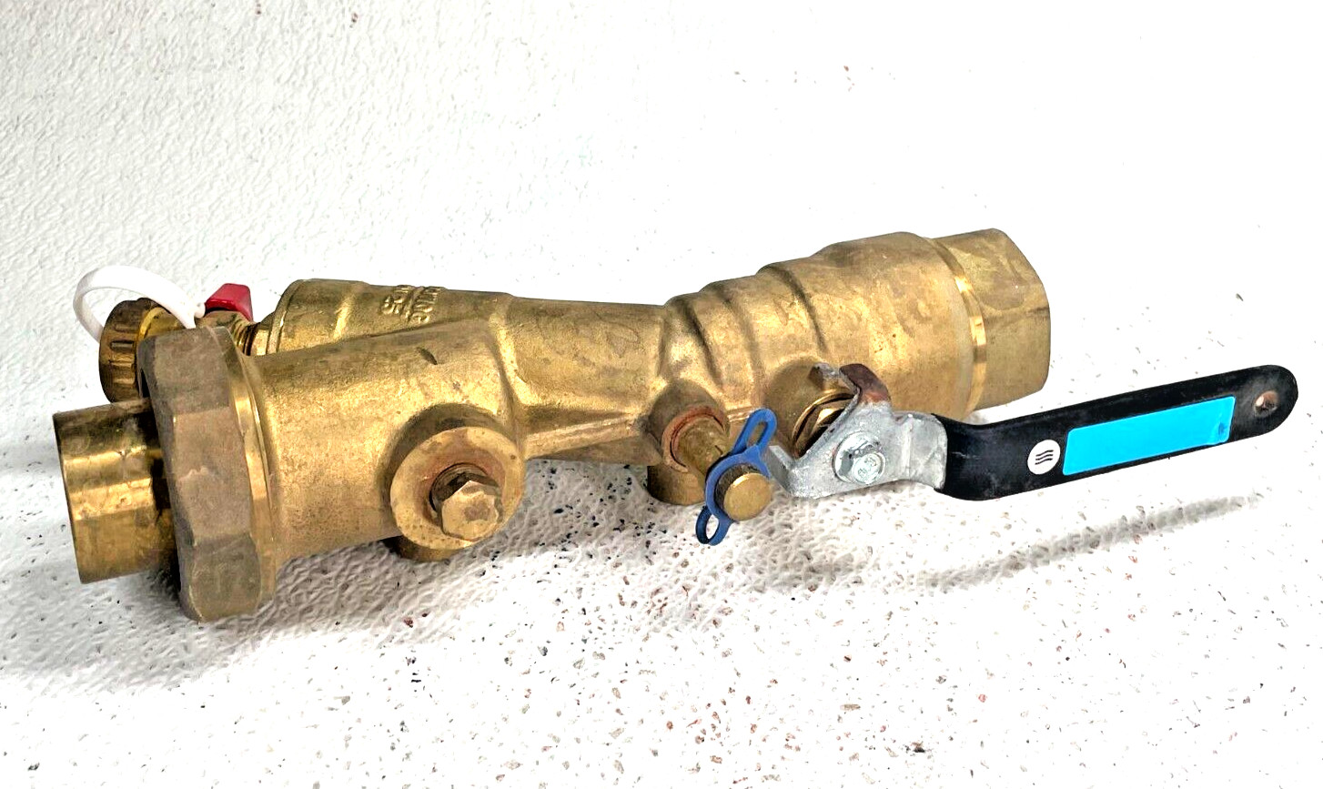 IMI FLOW YC-SBS Combination Ball Valve Y-Strainer, 1-1/4″ NPT x Union Sweat