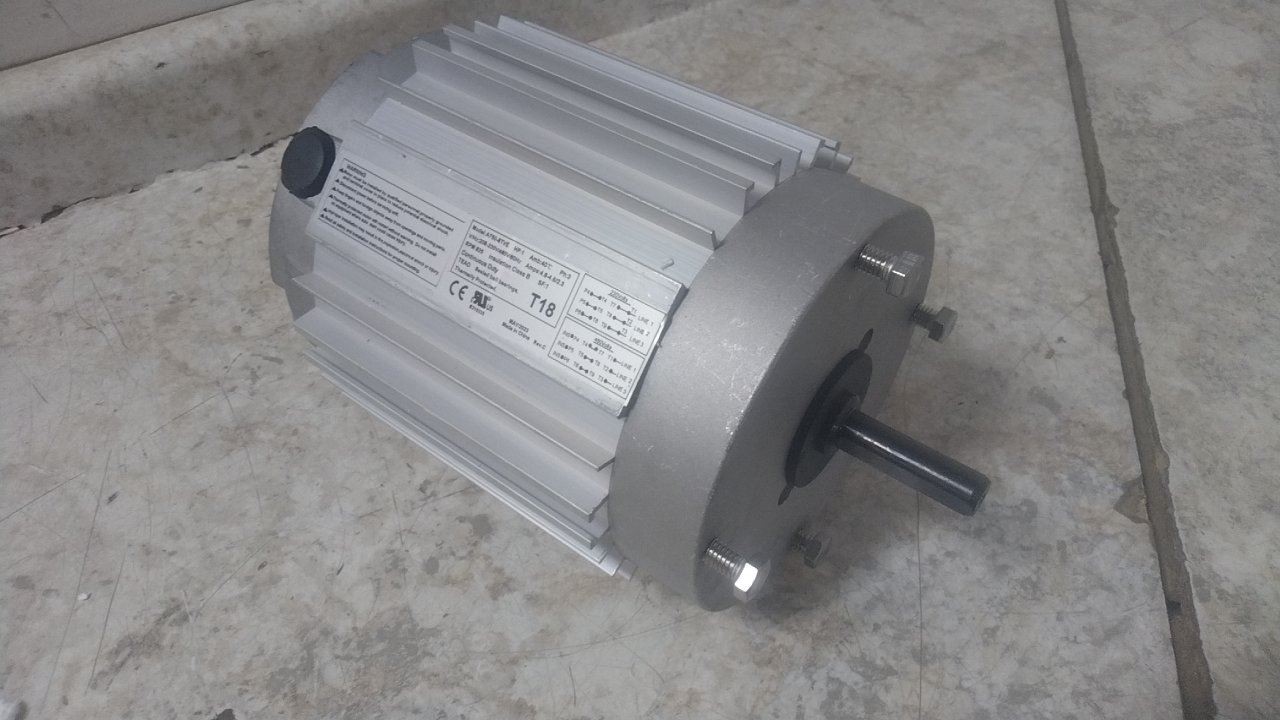 Dayton A750-8TVE 1 HP 825 RPM 208-230/460VAC 3-Phase Agricultural Fan Motor