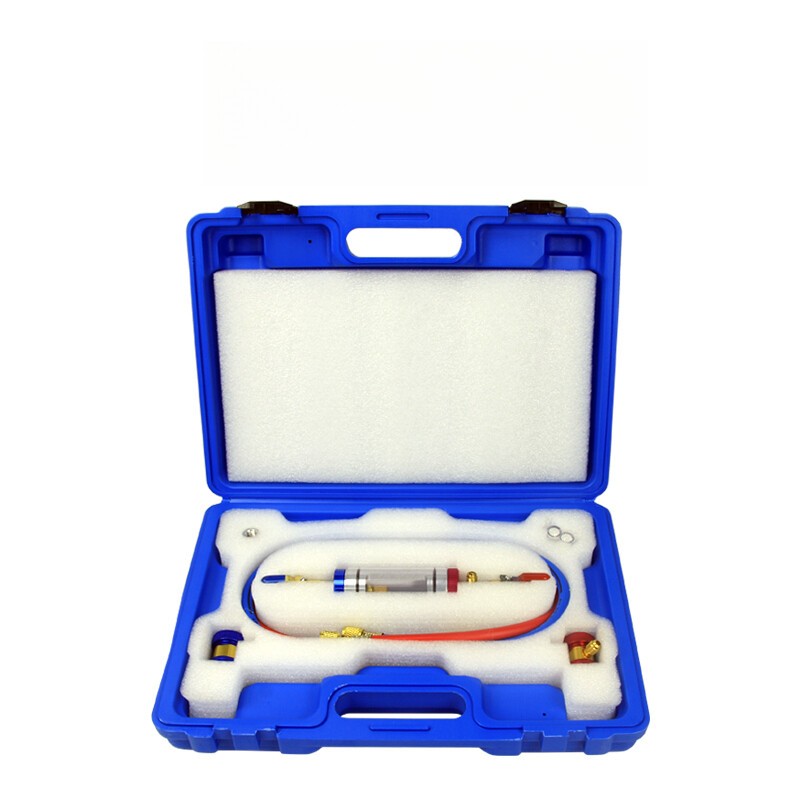 Auto AC Refrigerant Oil Filtration Analyzer Car Air Conditioning Service Tool