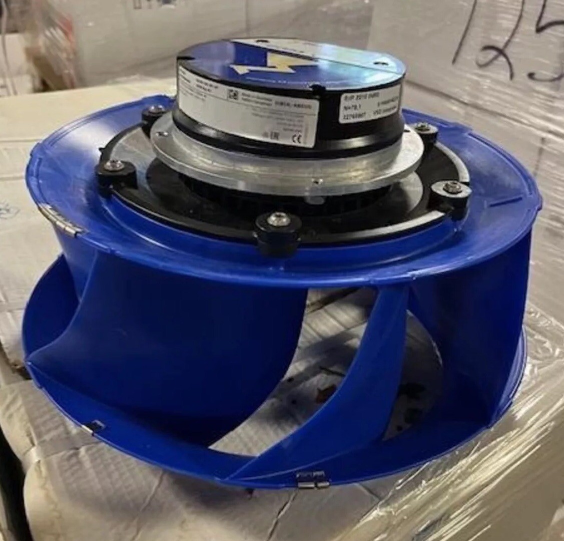 4 Units Ziehl-Abegg RH35V-6IK.BD.VR EC 110V or 240 VAC, Centrifugal Fan, Germany
