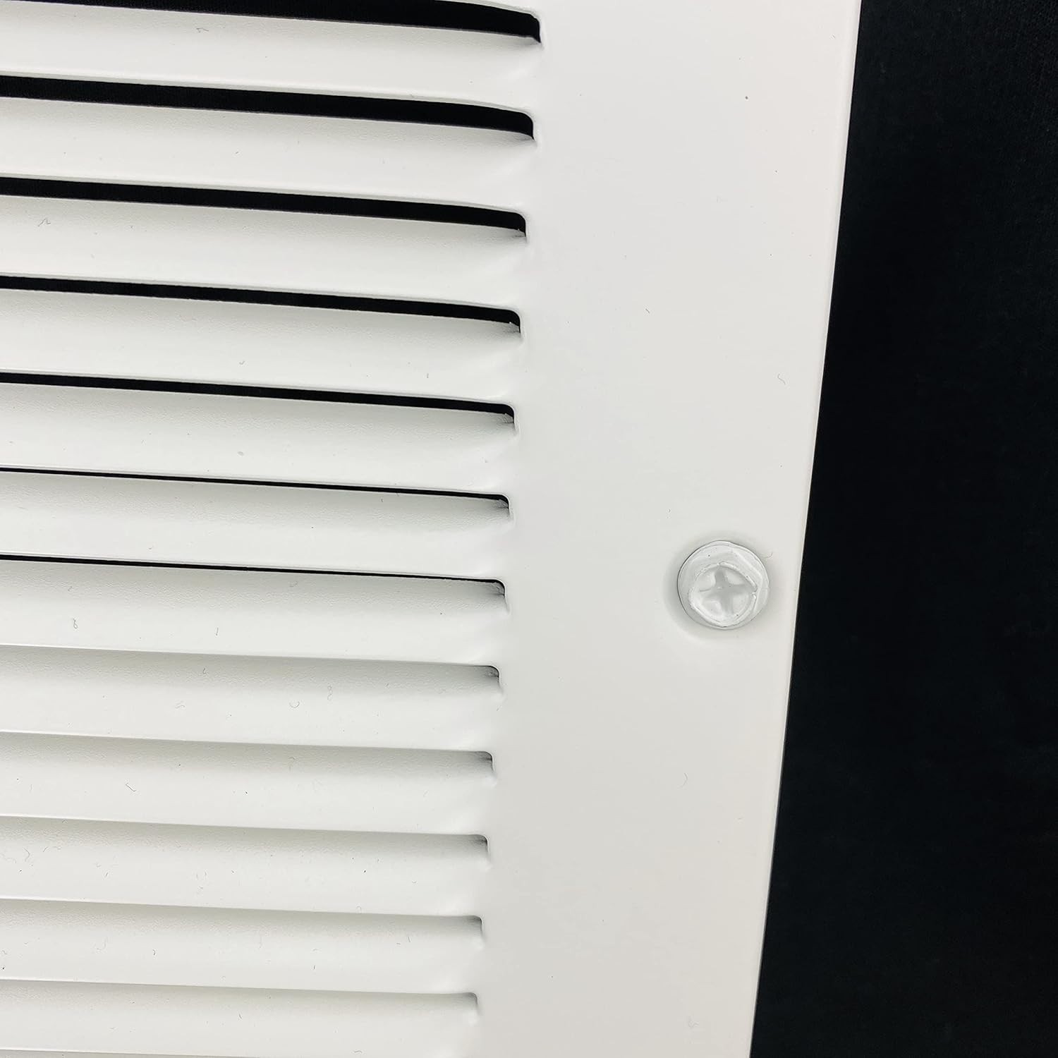 12×12 Steel HVAC Return Air Grille White Ceiling Wall Vent Cover