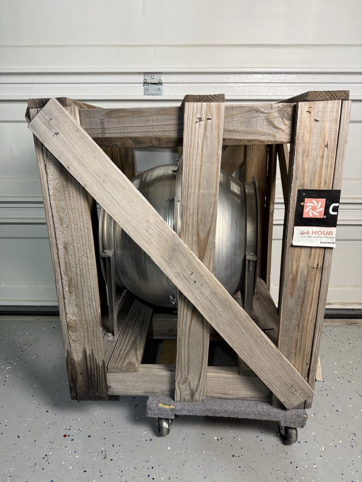 Cook 14CV17D Centri-Vane Mixed Flow Fan 1HP, 460VAC 3-Phase, 1725RPM NOS 2023