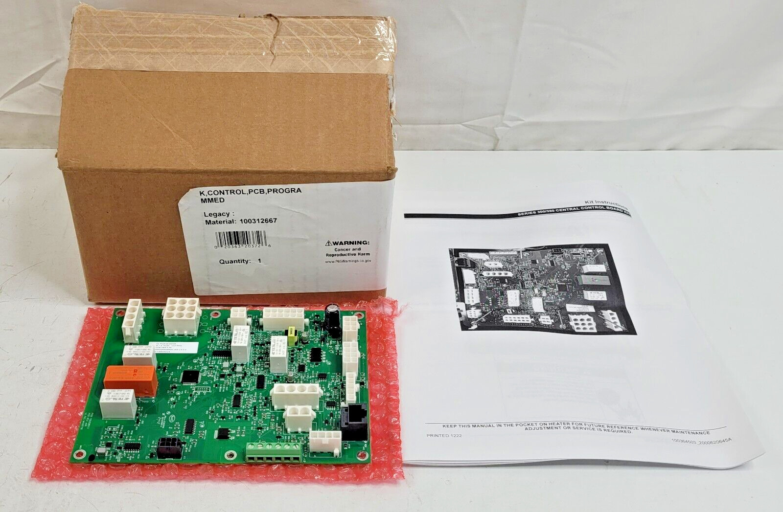 AO Smith Water Heater 100312667 Replacement MPN 100358513 Control Board NEW