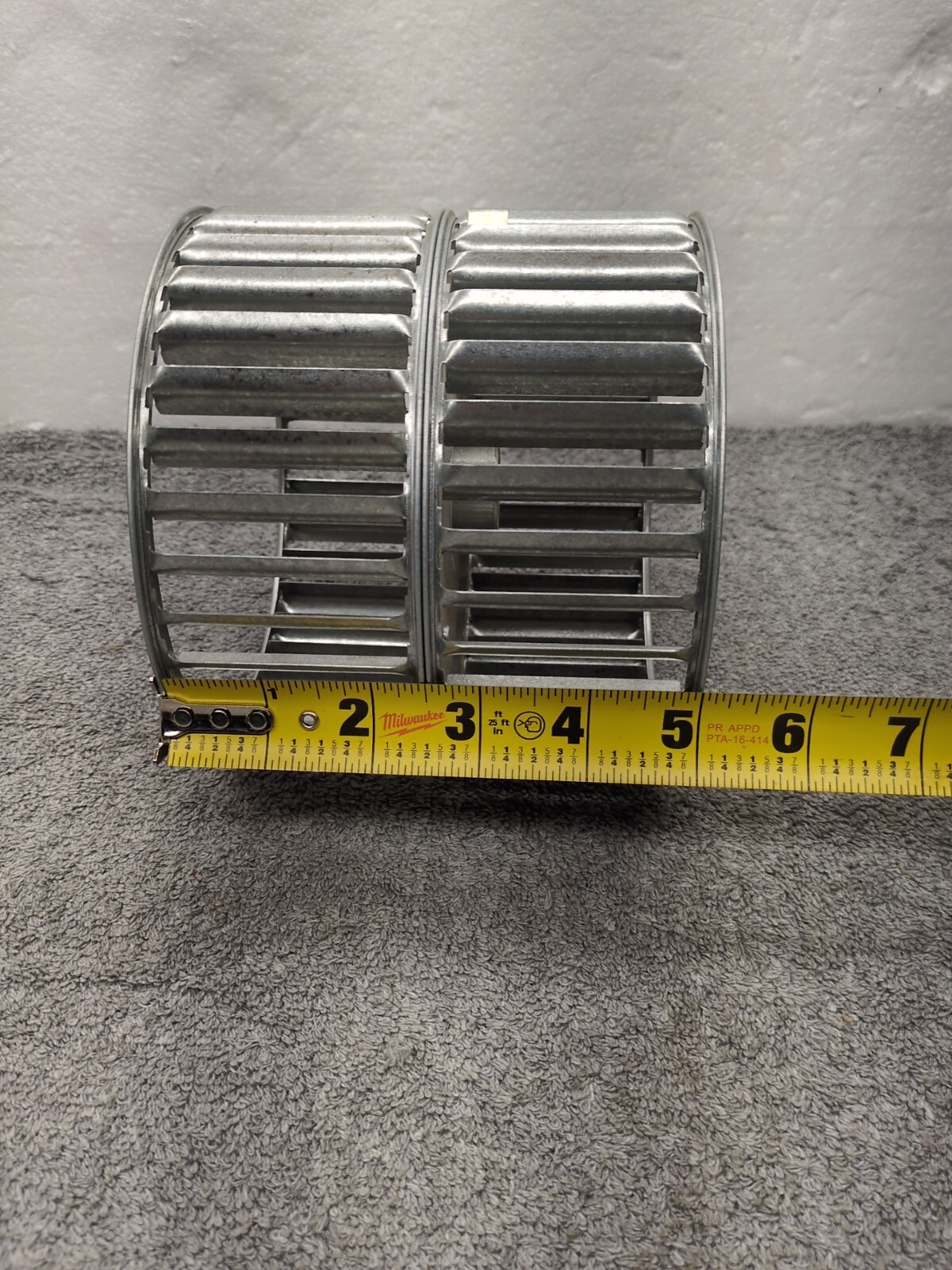 Mars 41111 Clockwise Blower Wheel Double Inlet 5.75 X 5 X 1/2