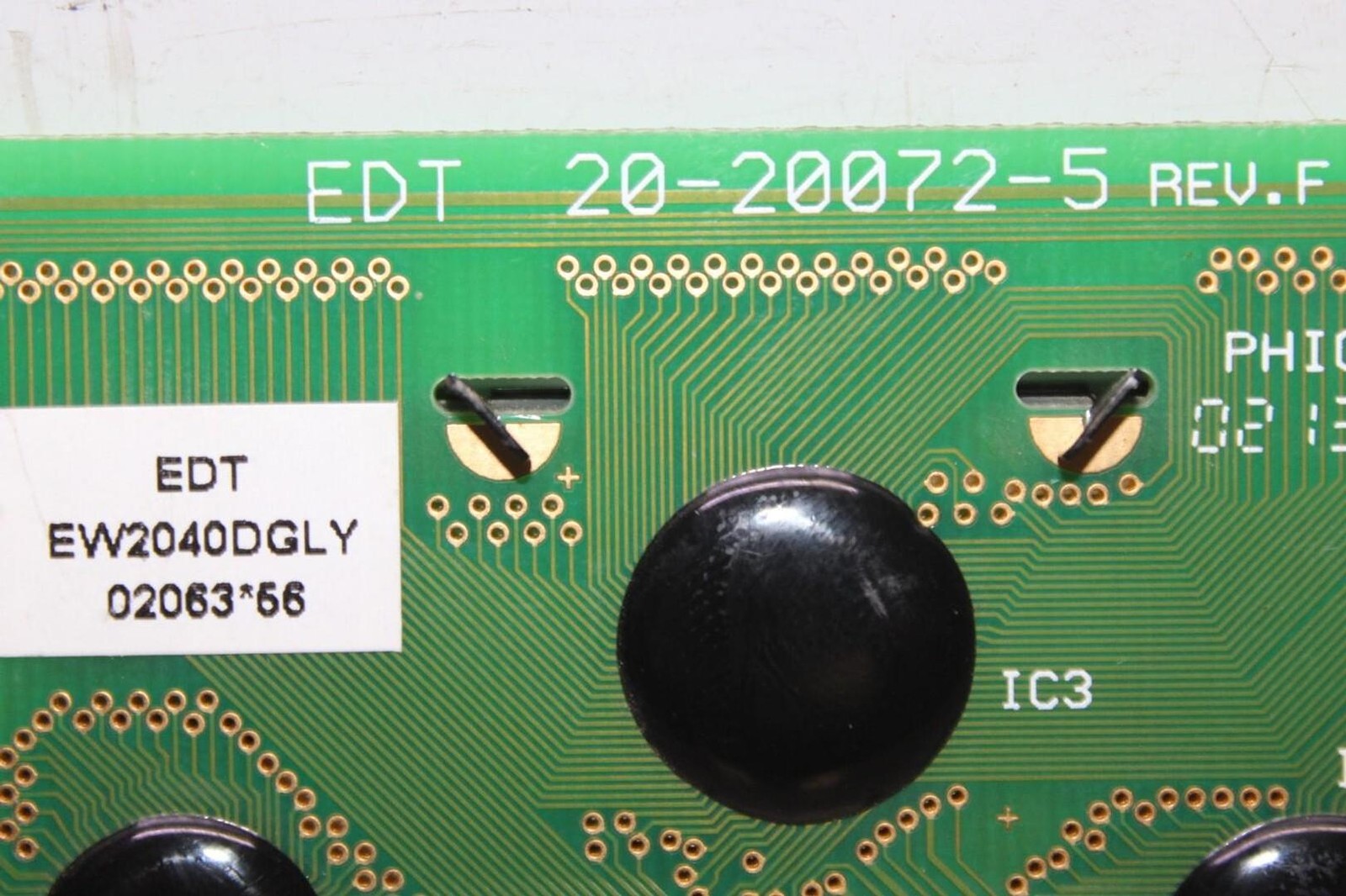 LIEBERT EMERGING DISPLAY EDT 20-20072-5 REV. F EW2040DGLY **WARRANTY INCLUDED**