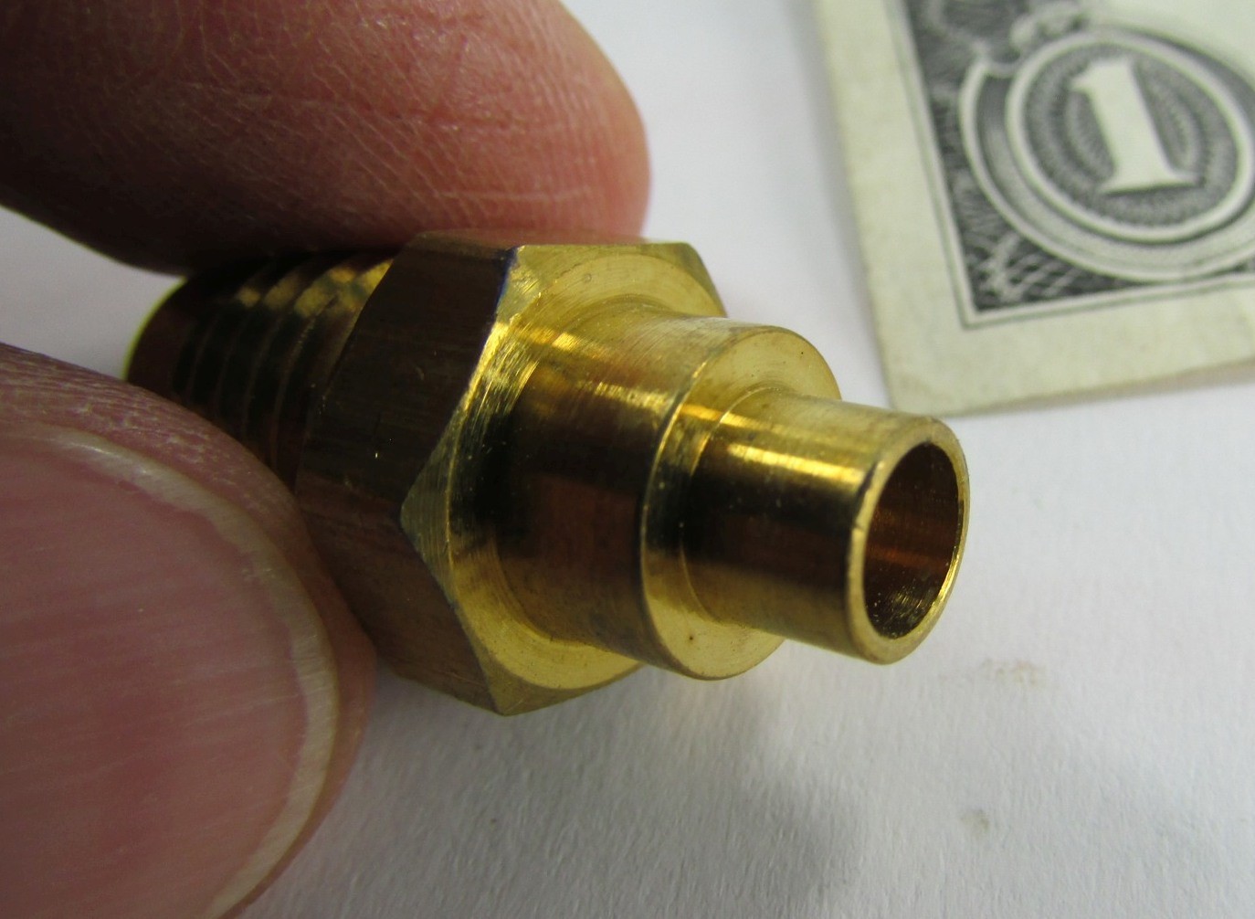 Military Brass Refrigerant Solder Valves 45 Deg. 1/4″ SAE Flare 4820-01-018-4964