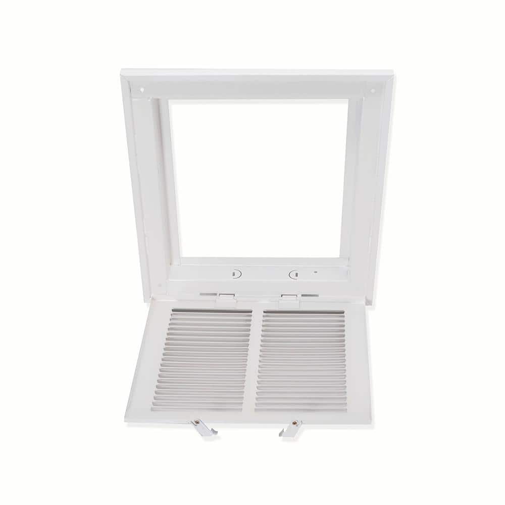 14 in. x 14 in. Steel Return Air Filter Grille for Wall or Ceiling Openings