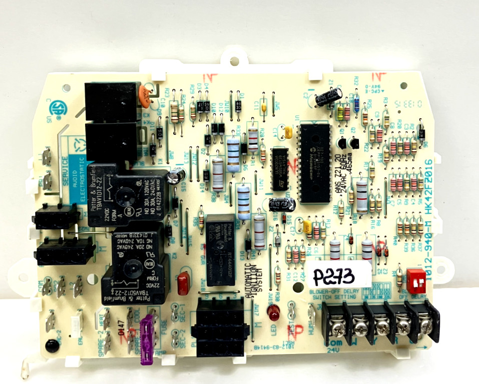 Carrier Bryant HK42FZ016 Furnace Control Circuit Board 1012-940-M used #P273