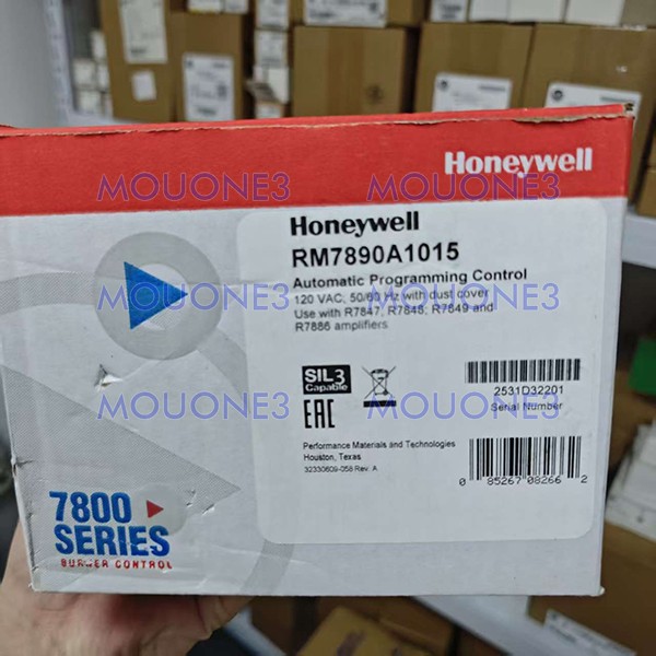 Brand New Honeywell RM7890-A1015 Burner Control Relay Module RM7890A1015