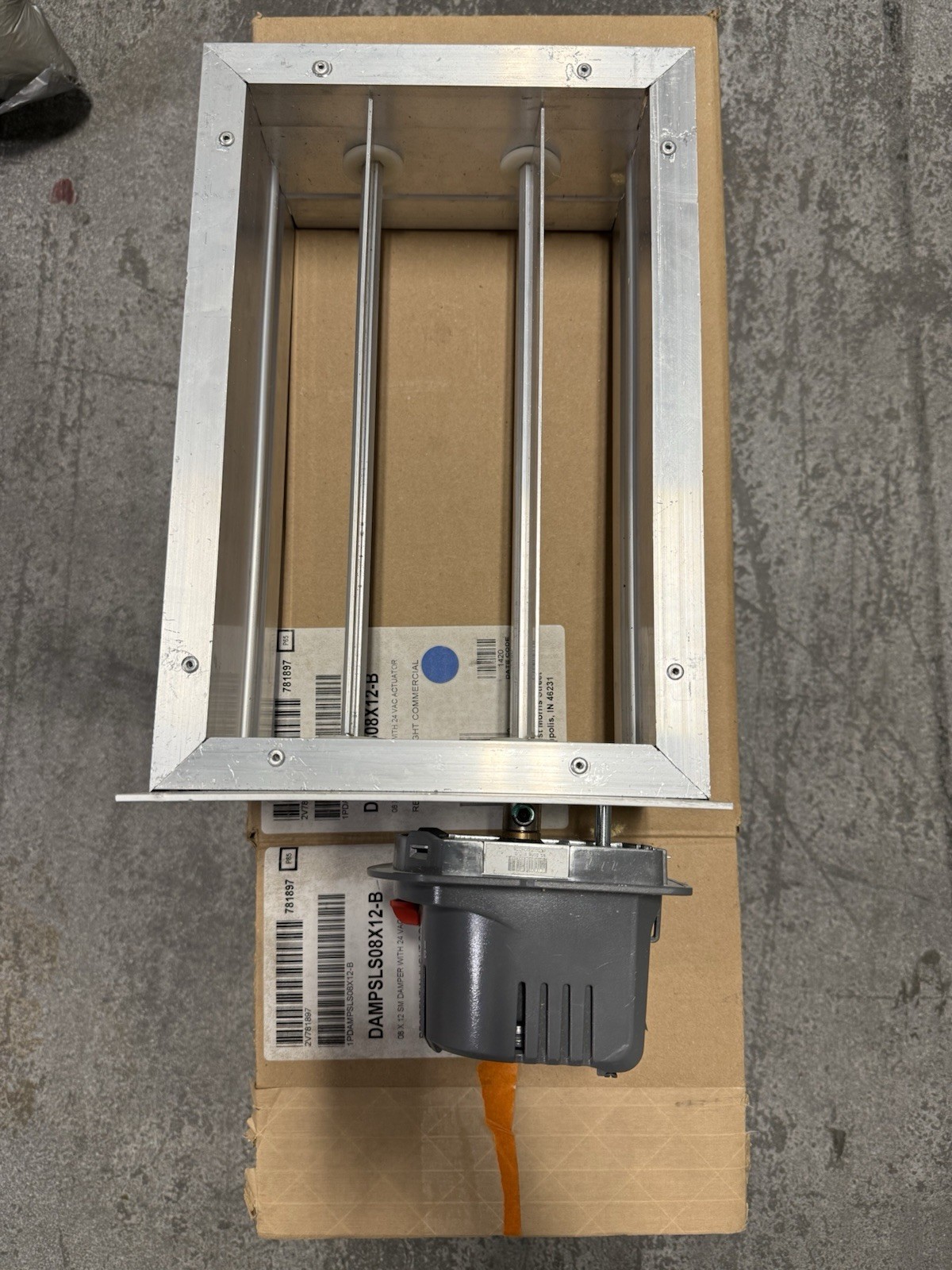 Honeywell DAMPSL08X12-B 24V Damper